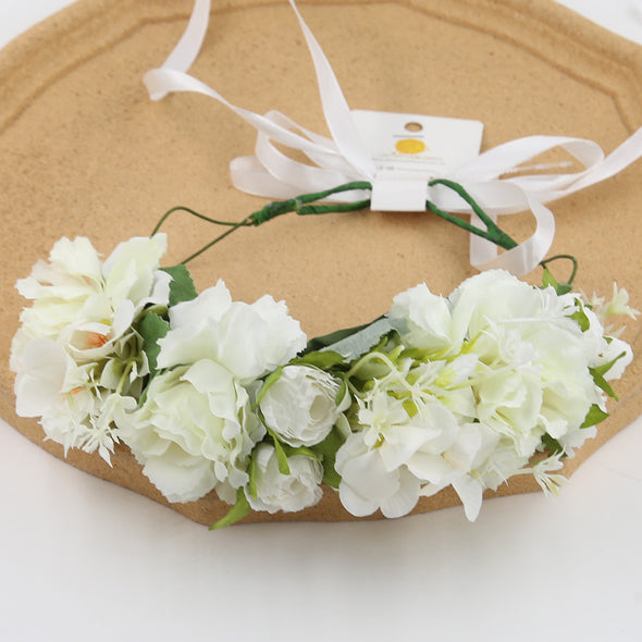 Rena Flower wreath crown