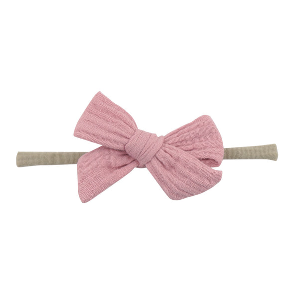 Alisha nylon bow headband