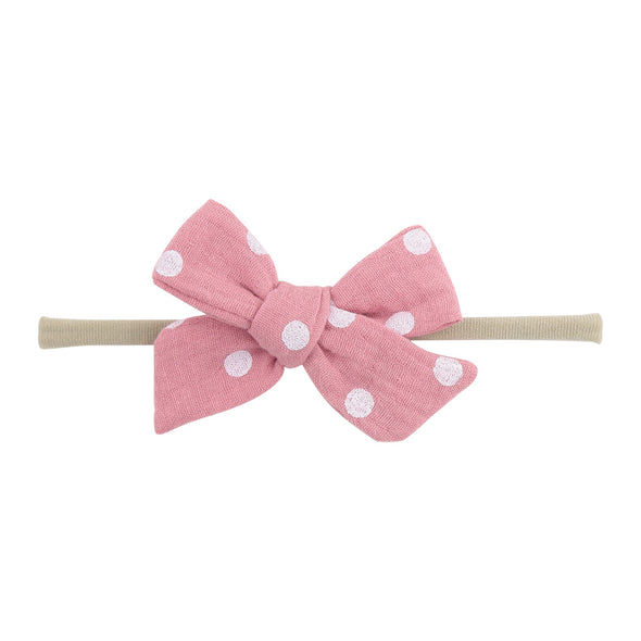 Alisha nylon bow headband