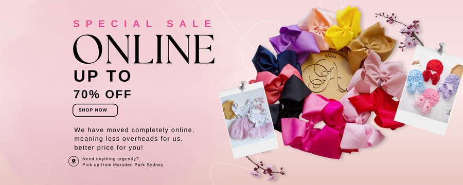 Australian kids fashion: cotton day dresses & accessories