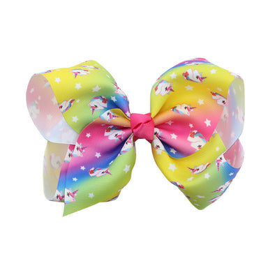 8 inches bow clip | big bow hair clips