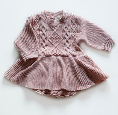 Estelle knitted romper