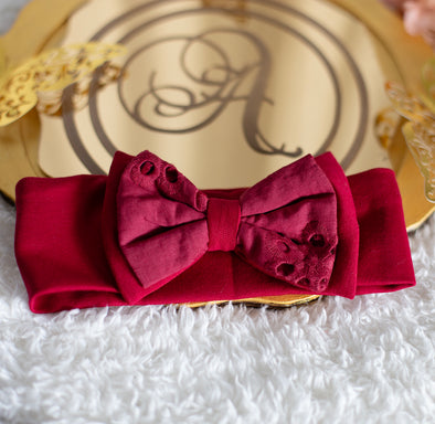 Madison bow headband