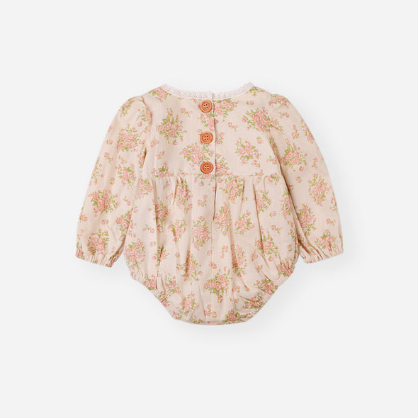 Phoebe floral bonnet set