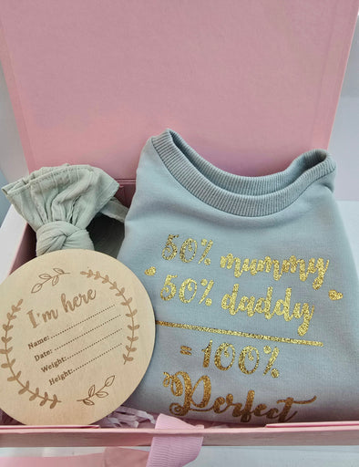 Welcome baby gift set