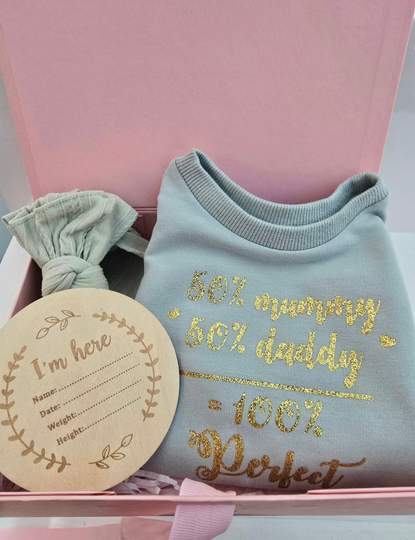 Welcome baby gift set