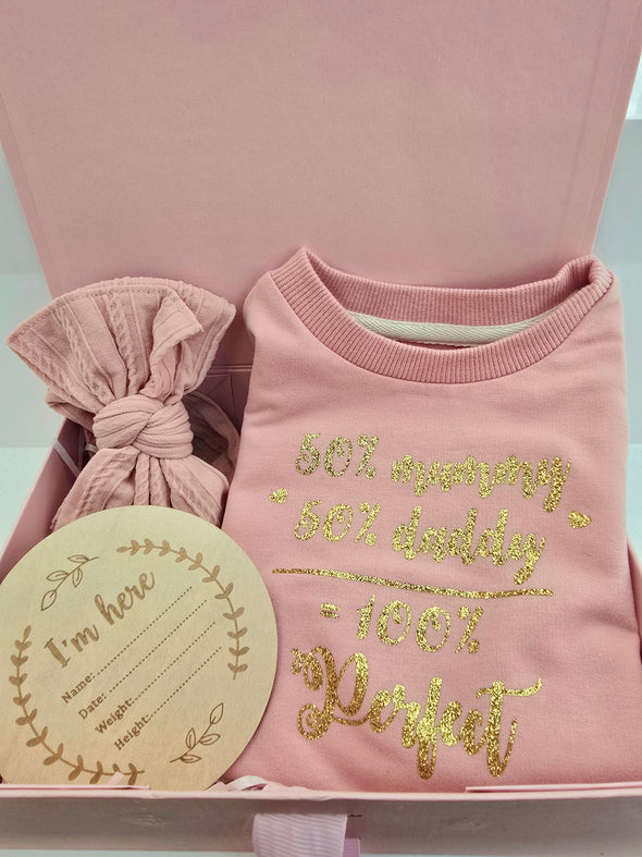 Welcome baby gift set