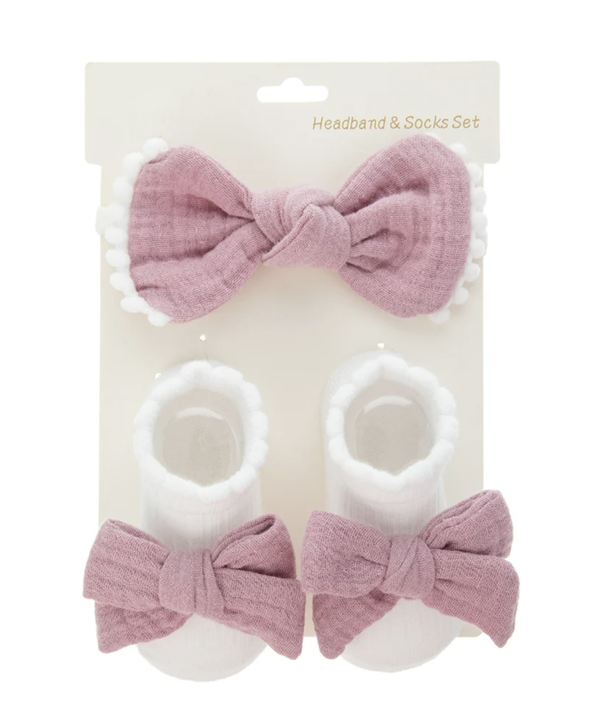 Shelby Headband and socks set