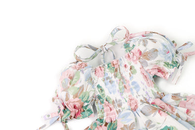 Brianna floral romper/dress