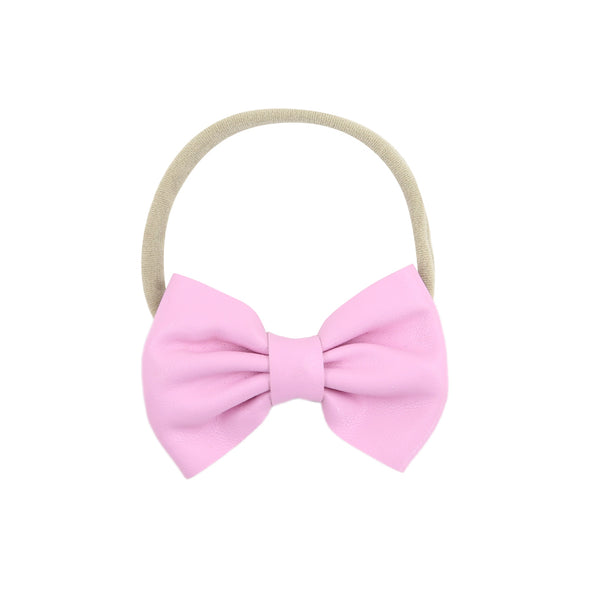 Elsie pu bow headband