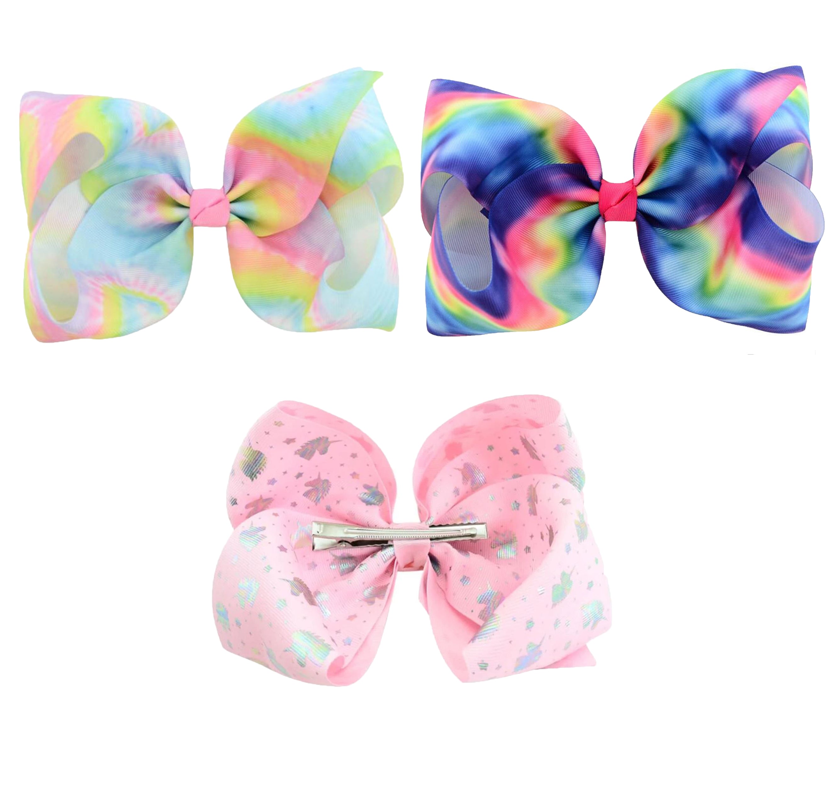Oversized Printed Double Bow Hair Clip | Nasty Gal