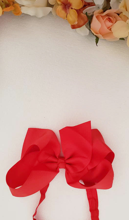 Ribbon bow headband