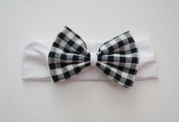 Veronica gingham headband