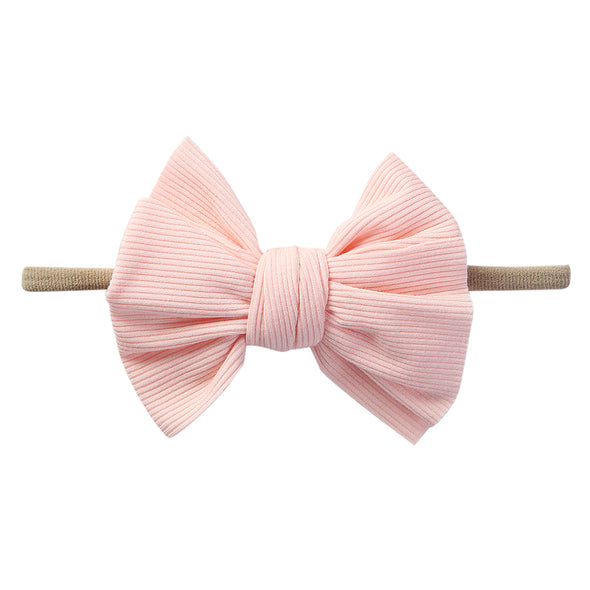 Liliana bow nylon headband