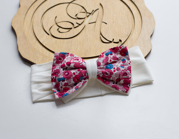 Ariana double layered bow headband