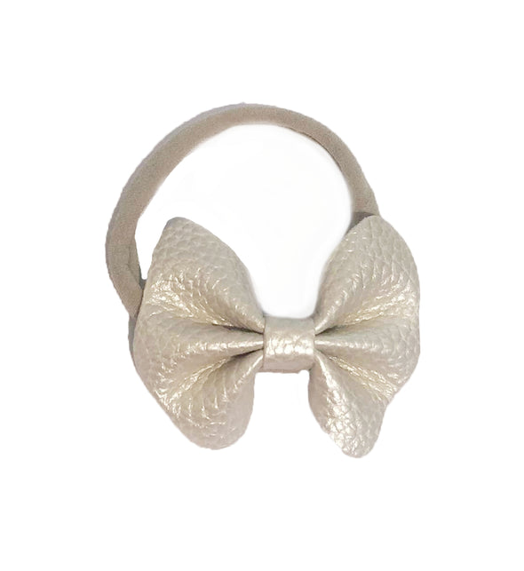 Butterfly bow headband