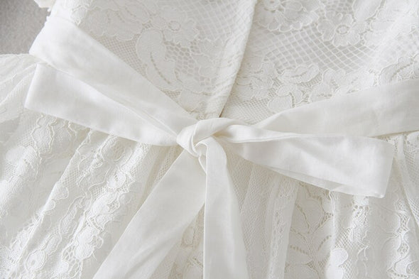 Arielle lace christening gown dress set