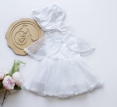 Emily christening dress set