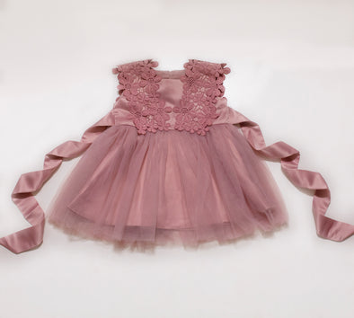 New Hazel dusty pink dress