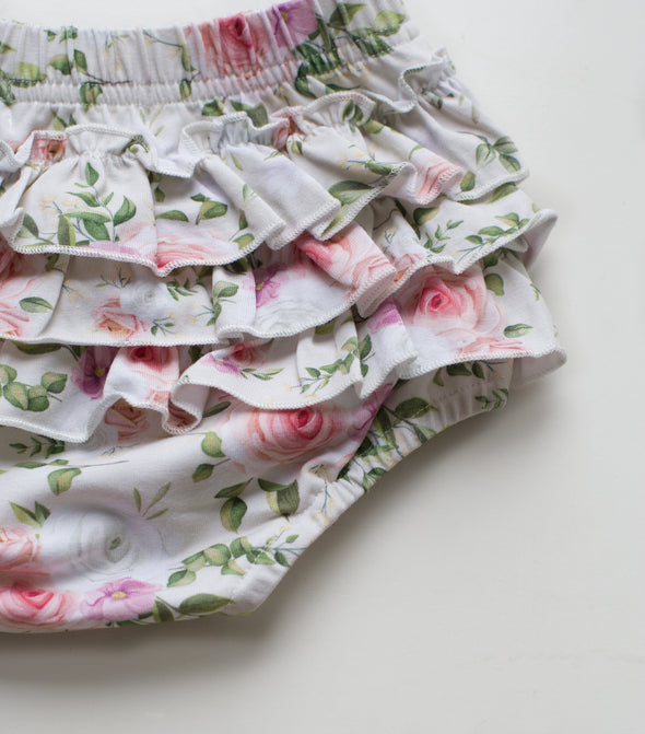 Peyton vintage floral nappy cover