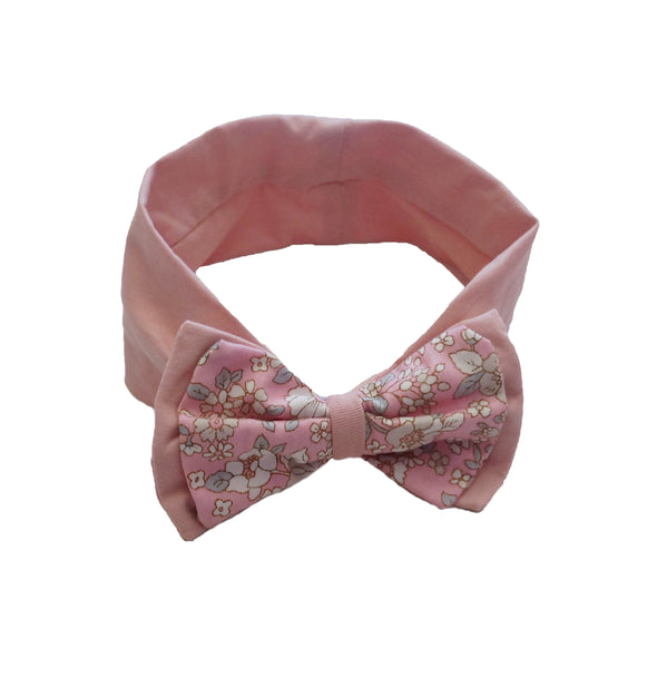 Renee pink floral headband
