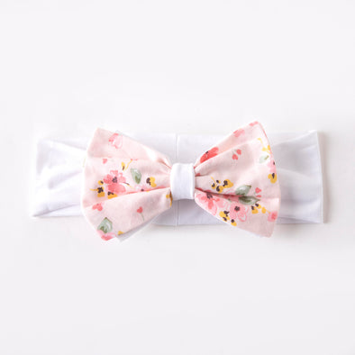 stella pink floral headband