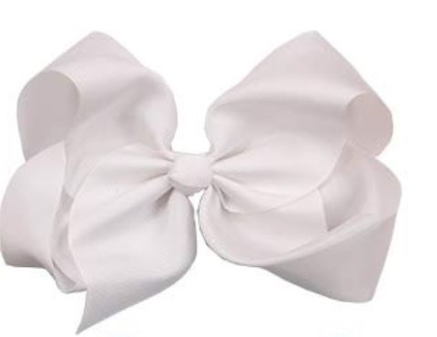 8 inches big bow clips